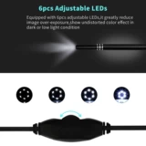 Ушной и ушной канал, наблюдая за эндоскопом Android Mobile Phone USB HD -камера промышленная стоматологическая стоматологическая стоматологическая камера Водонепроницаемость