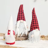 Рождественская кукла для пожилых людей, рождественский аксессуар