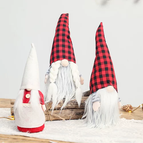 Рождественская кукла для пожилых людей, рождественский аксессуар