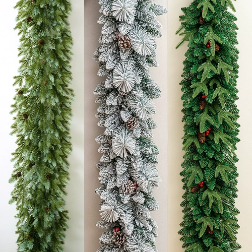 Рождественские украшения зашифрованы, рождественский кулон из ротанга, гирлянда, окно торгового центра, лестница, сцена, макет, реквизит для переодевания