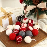 Рождественский декор, комплект, подвеска, украшение, аксессуар