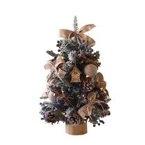 Christmas tree home diy package advanced desktop ornaments 2024 new childrens Nordic style mini small ins style