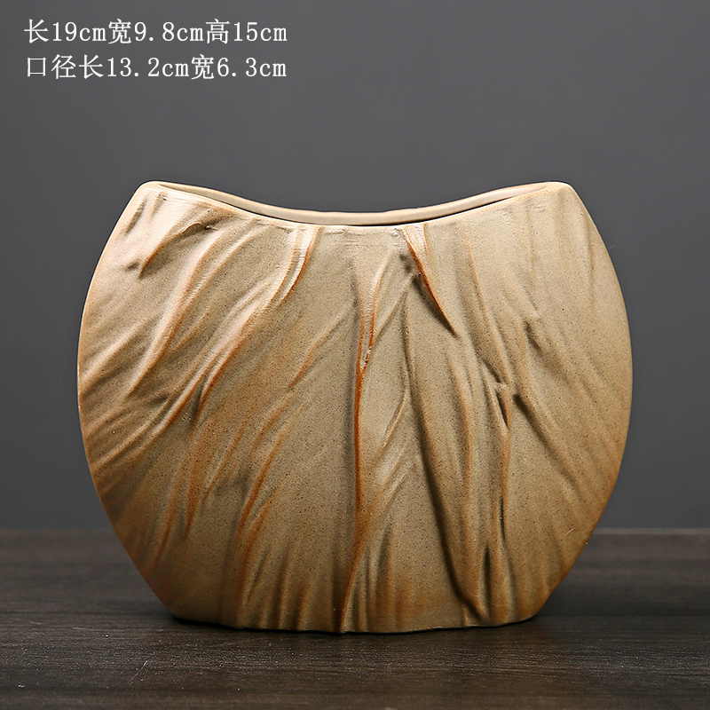 Rough Pottery, Unglazed, Breathable, Hand-Painted, Creative, Personalized, Vintage-Style Pots, Fresh and Simple, Ceramic Flower Pots for Succulent Plants, Special Offer