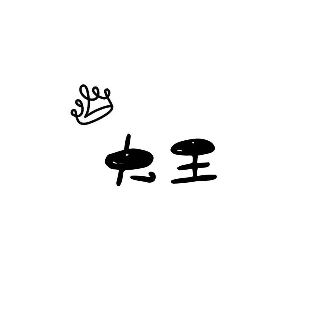 大王家发饰的LOGO