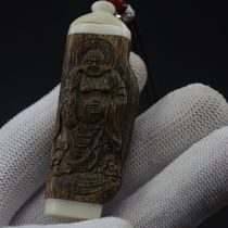 Natural Sinkhole Finely Carved sachet Brunei Sink Water Class Chess Nan Crushed Corpus wood Wood Sculpted Piece Pendant Pendant