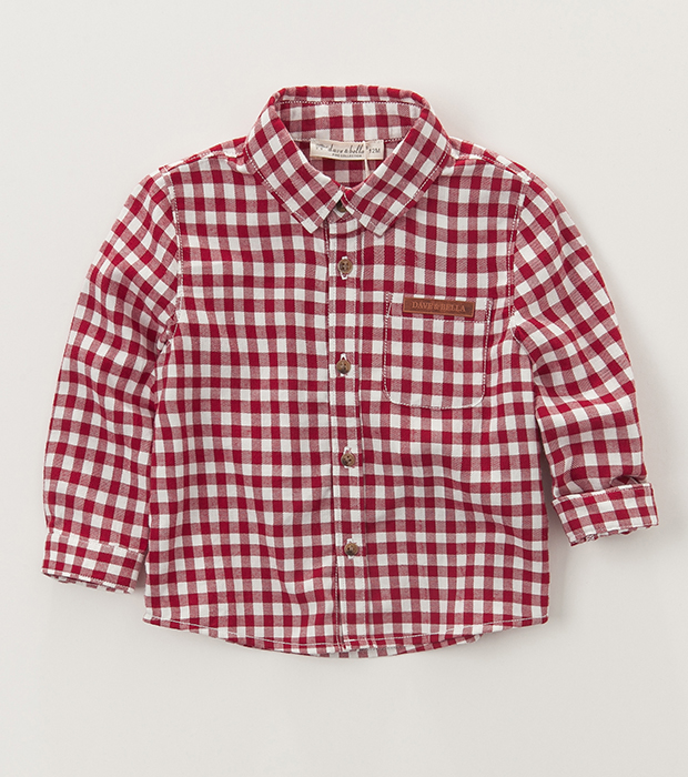 Chemise garcon DAVEBELLA à manche longue - Ref 2082229 Image 15