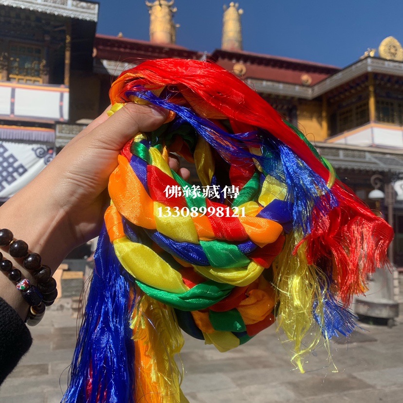 Master Zaki Monastery hand-woven lucky whip braids