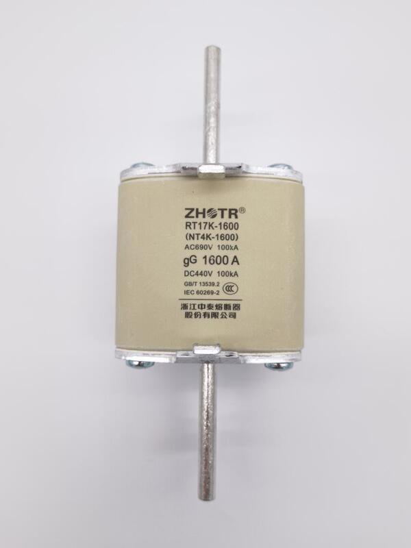 Zhejiang Zhongtai Ceramic Fuse Rt17K-1600 Nt4K-1600 1600A 1000A Fuse Link Zhejiang Zhongtai Ceramic Fuse Rt17K-1600 Nt4K-1600 1600A 1000A Fuse Link