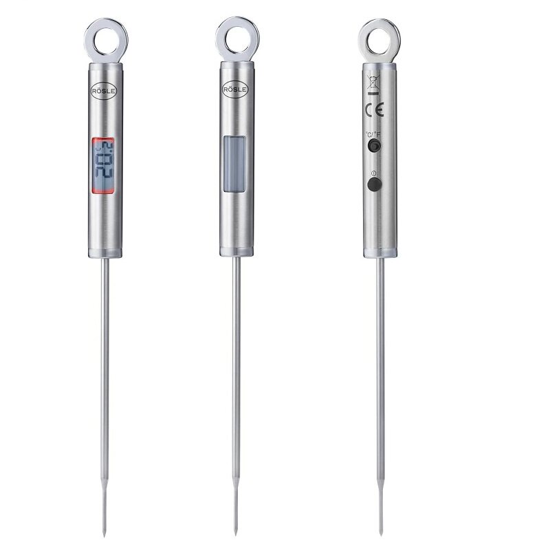 Spot German imports ROSLE Yicroped stainless steel electronic needle type food thermometer thermometry probe