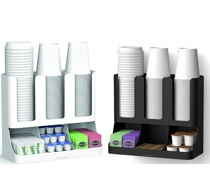 Spot US Mind Reader six grid tea tea bag paper cup storage rack storage box