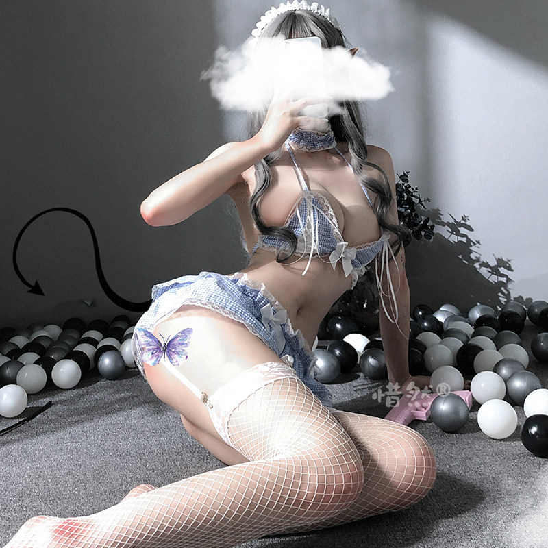 Spice Sleeping Clothing Sexy Slumber Mood Fiery Lingerie Women Apologetics Seduction Suit Uniform Emojis