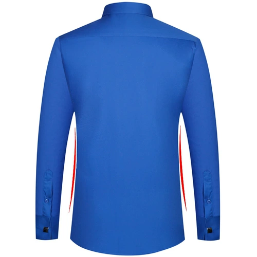 Осенняя рубашка, классический костюм, французский стиль, облегающий крой