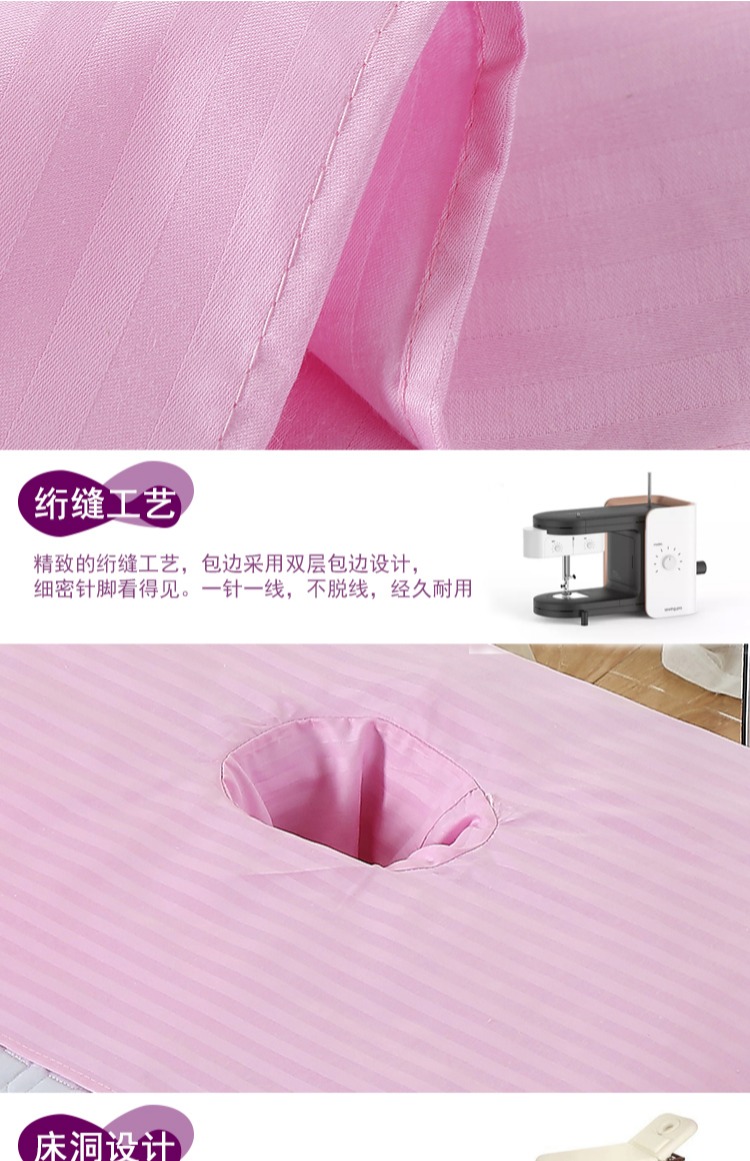 Vẻ đẹp đầu giường lỗ bông khăn thẩm mỹ viện đặc biệt khăn trải giường với lỗ massage vải massage khăn lỗ pad khăn bông bộ ga giường everon