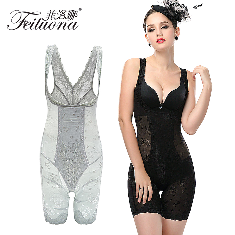 Sexy one-piece shapewear postpartum belly girdle hip shaping carved body clothes Slim body shaping body clothing