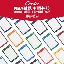 Cardee Cardee NBA Authorized Subject (Western) Team Rope Sling Card Brick 35 ~ 130PT Star Card Anti-UV