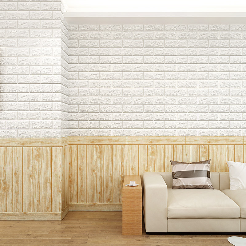 [USD 29.86] selfadhesive 3d threedimensional wall sticker living room