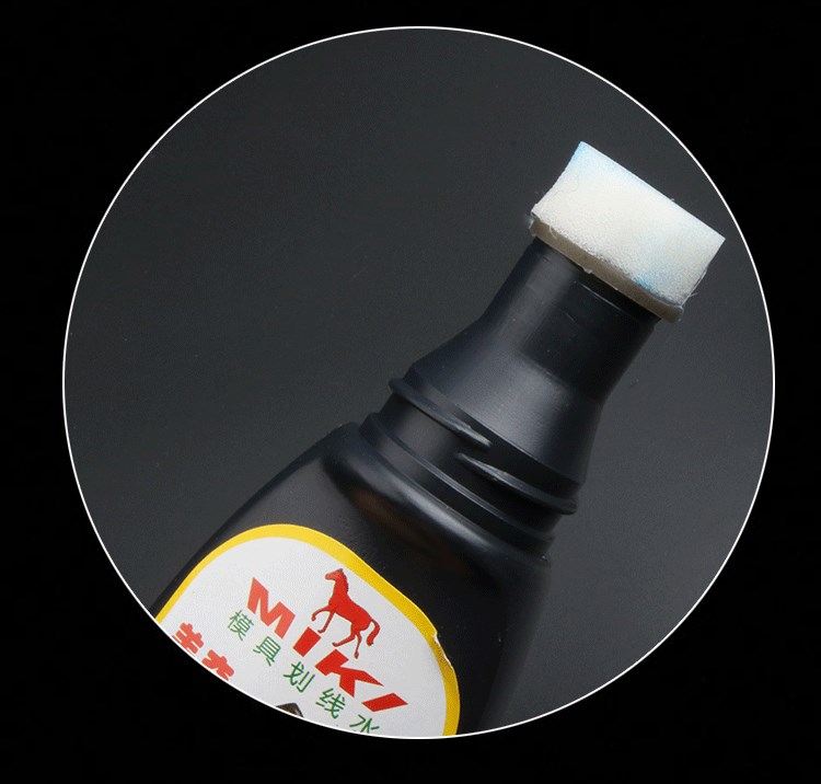 Meiki mold hardware scribble pen Mechi blue dan dash liquid Mechi blue premium ink hardware scribing