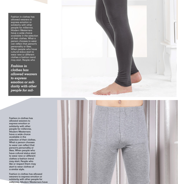 Modal skinny nam dài quần cộng với quần legging nam size lớn co giãn ấm mỡ lót quần năm nay màu đỏ quần tất nữ