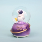Космонавт, аксессуар, детская музыкальная шкатулка, со снежинками, подарок на день рождения