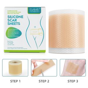 Elaimei Scar Paster Rolls Large Size Invisible Cover Meiya Is Selling Skin Color Repair Leather 3 M Long Thin