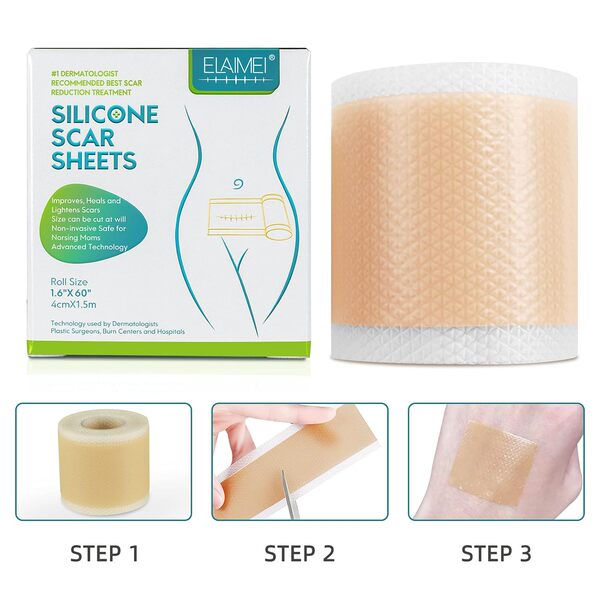 Elaimei Scar Paster Rolls Large Size Invisible Cover Meiya Is Selling Skin Color Repair Leather 3 M Long Thin