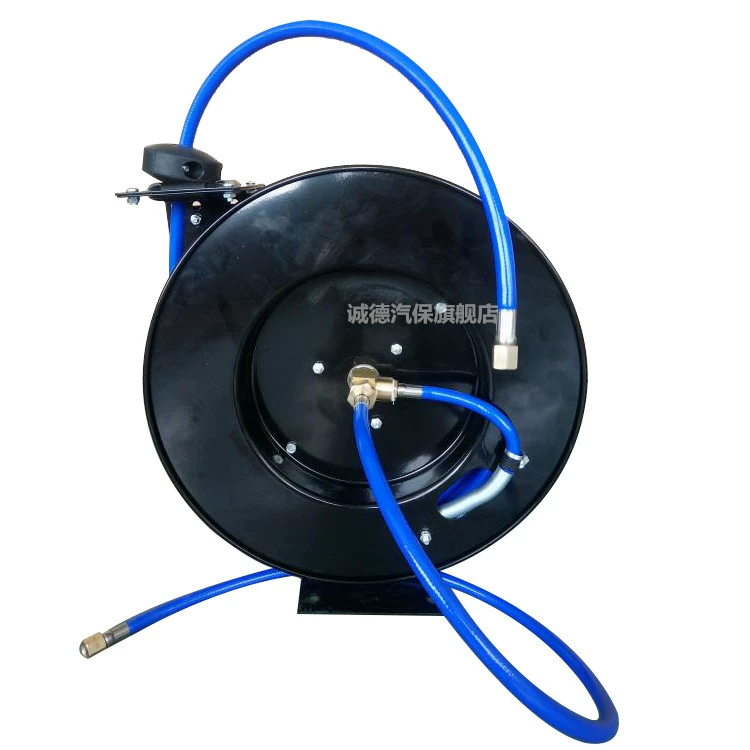 Chengde tự động sửa chữa khí nén công cụ tự động có thể thu hồi ống khí trống 30 m khí quản phục hồi sắt tấm bánh xe ga máy sấy khí orion