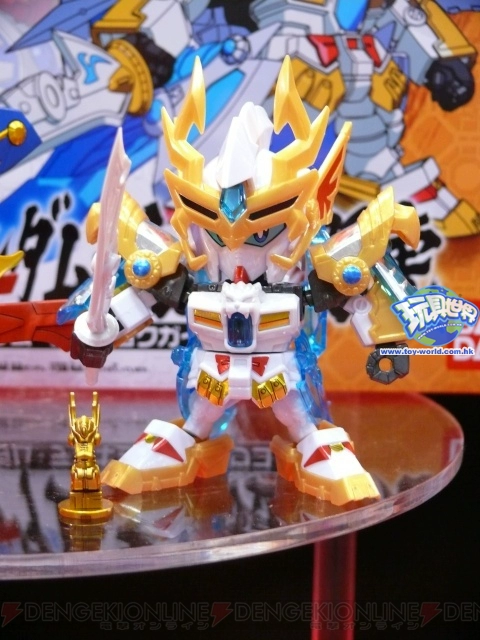 Nhập khẩu Bandai mô hình SD Gundam Tam Quốc BB Warrior Real Tiger trang phục Sun Quan Tianyu giáp nỏ hổ - Gundam / Mech Model / Robot / Transformers