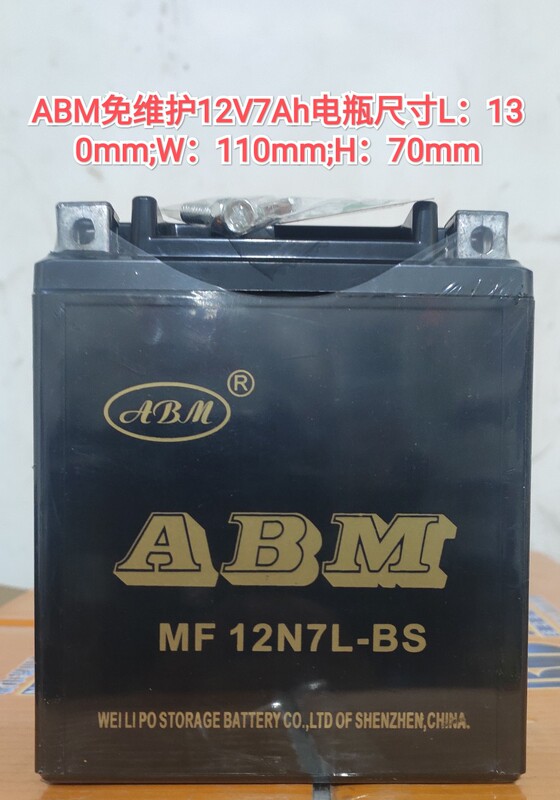 New Model of Scooter/Motorcycle with Pedals, Abm Maintenance-Free Battery 12V7Ah9Ah65Ah5Ah and Charger