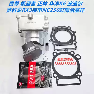Pawn Pirates Huayang K6 Bozolzhenglin Saicolong RX3 Zongshen NC250 engine cylinder piston ring