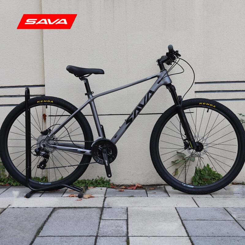 Sava Aluminum Alloy Mountain Bike for Men and Women, 24-Speed Oil Disc Variable Speed Mountain Bike, Off-Road Racing Student