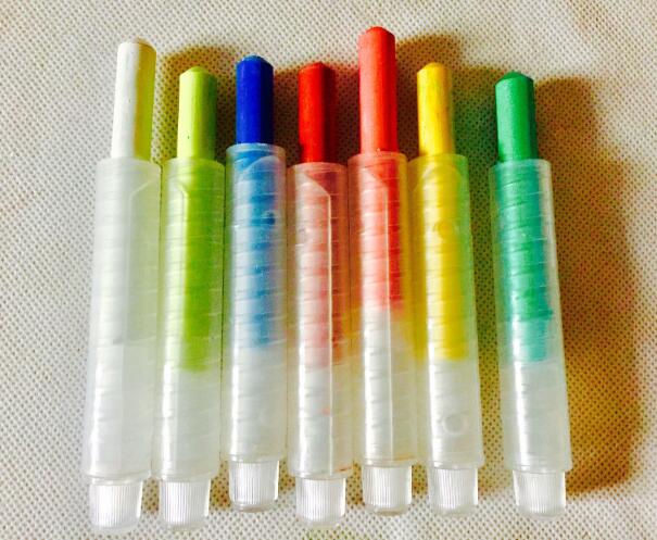Wenhua Pen Cap Water Soluble Graffiti Pen 6 Color Water Soluble Chalk Cover Water Soluble Chalk Dust-free Chalk