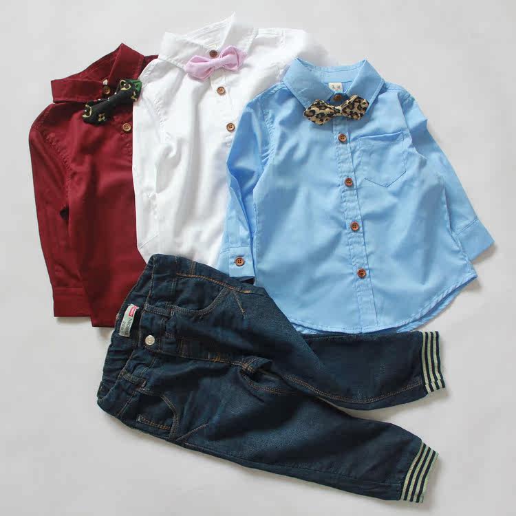 Chemise garcon à manche longue - Ref 2077983 Image 7