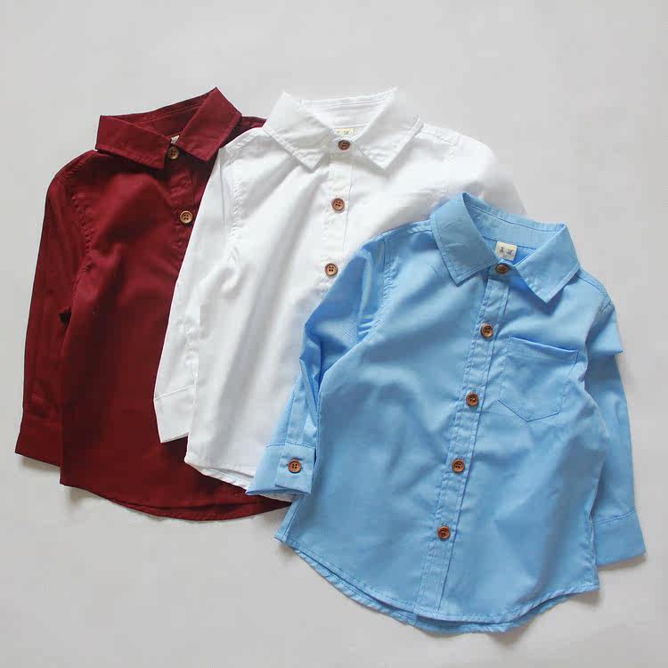 Chemise garcon à manche longue - Ref 2077983 Image 6