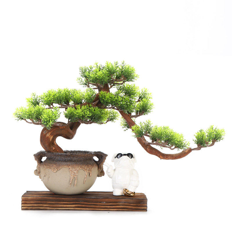 Simulation bonsai MaiTao new Chinese style household furnishing articles between sitting room porch soft outfit decoration miniascape of zen example act the role ofing is tasted