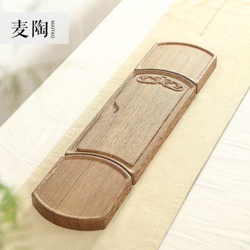 MaiTao solid wood tea tea table dry sea terms plate saucer chicken wings wood tea tray was kung fu tea set small tea tray