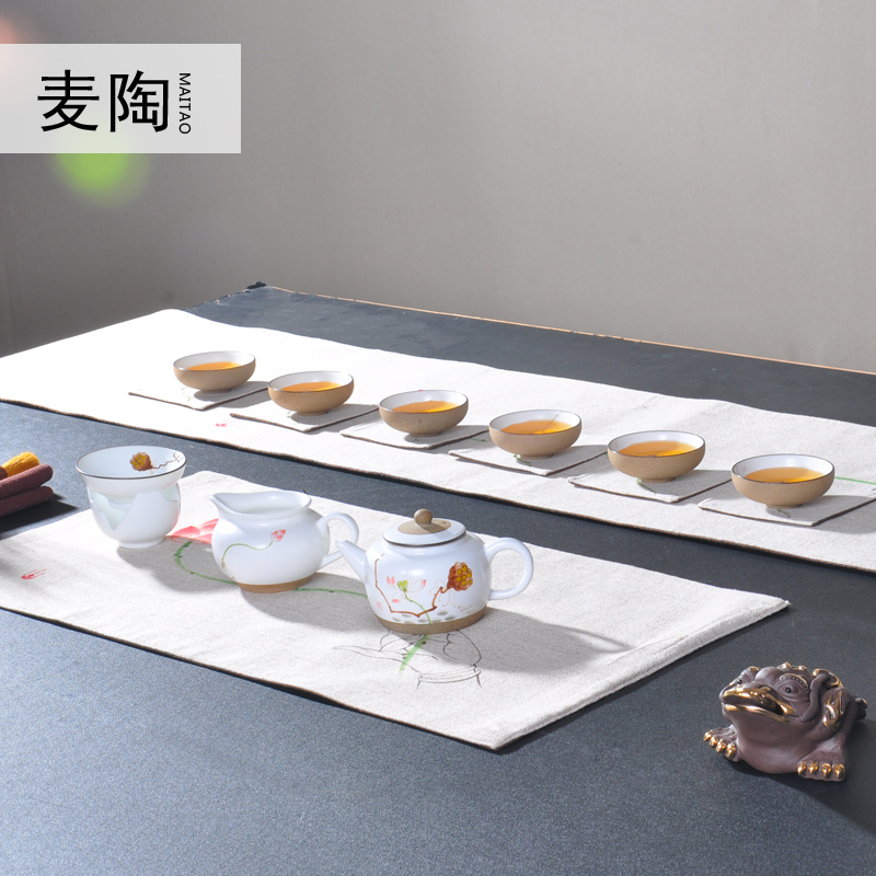 MaiTao three - legged purple golden toad furnishing articles pet mascot yixing ceramic kung fu tea tea set spare parts