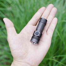 On the road M3 PRO-2 mini strong light USB flashlight Self-defense rechargeable small flashlight Outdoor waterproof led