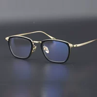 Черная рамка золотая нога