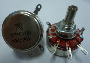 直销 WTH118-2W精密碳膜线绕电位器47k 1K 原装星火电位器