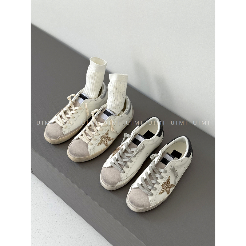 Uimi/Export Channel! 25S New Model Sequin Star Distressed Shoes, Vintage Dirty Shoes, Star Shoes, Sneakers for Women Uimi/Export Channel! 25S New Model Sequin Star Distressed Shoes, Vintage Dirty Shoes, Star Shoes, Sneakers for Women