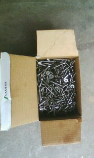 Self-tapping 3 5*30mm Lafas high-strength drywall nails black cross groove self-tapping wood screws light steel keel special