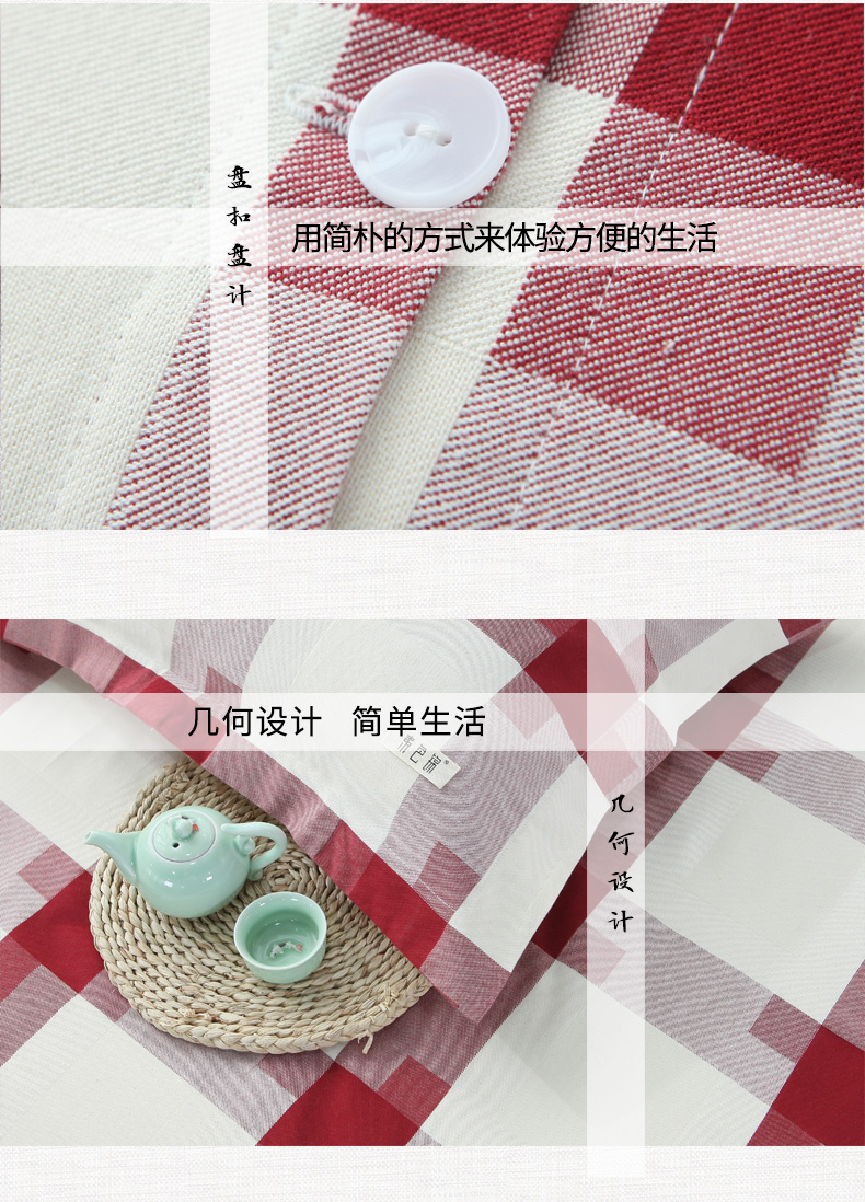 Vải thổ cẩm màu trơn [bảo hành 10 năm] vải cotton thô cũ đơn tấm bông dày đơn 1.5 / 18 giường - Khăn trải giường thảm nhung trải giường