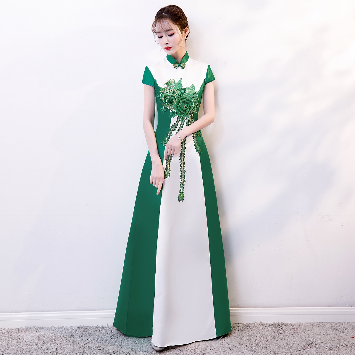  White and green+XXXL   - $29.85 