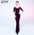 Dance wing slim body body nghi thức dịch vụ 2019 mới tập catwalk bụng múa bụng tập quần áo phù hợp - Khiêu vũ / Thể dục nhịp điệu / Thể dục dụng cụ