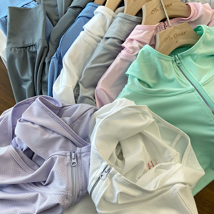 UPF 50 Thin Sun - Protective UV Breathable Sweater Couple Couple Couple Summer 2021 new model