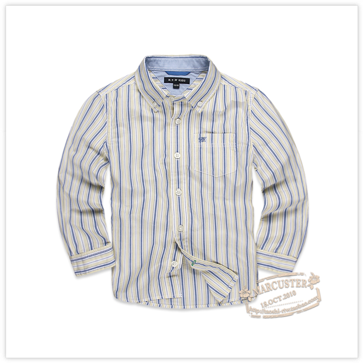 Chemise garcon à manche longue - Ref 2077048 Image 23