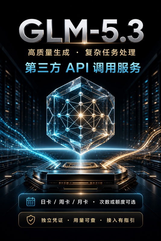 Glm-5.3 Api Call Service/Credit Usage Can Be Checked