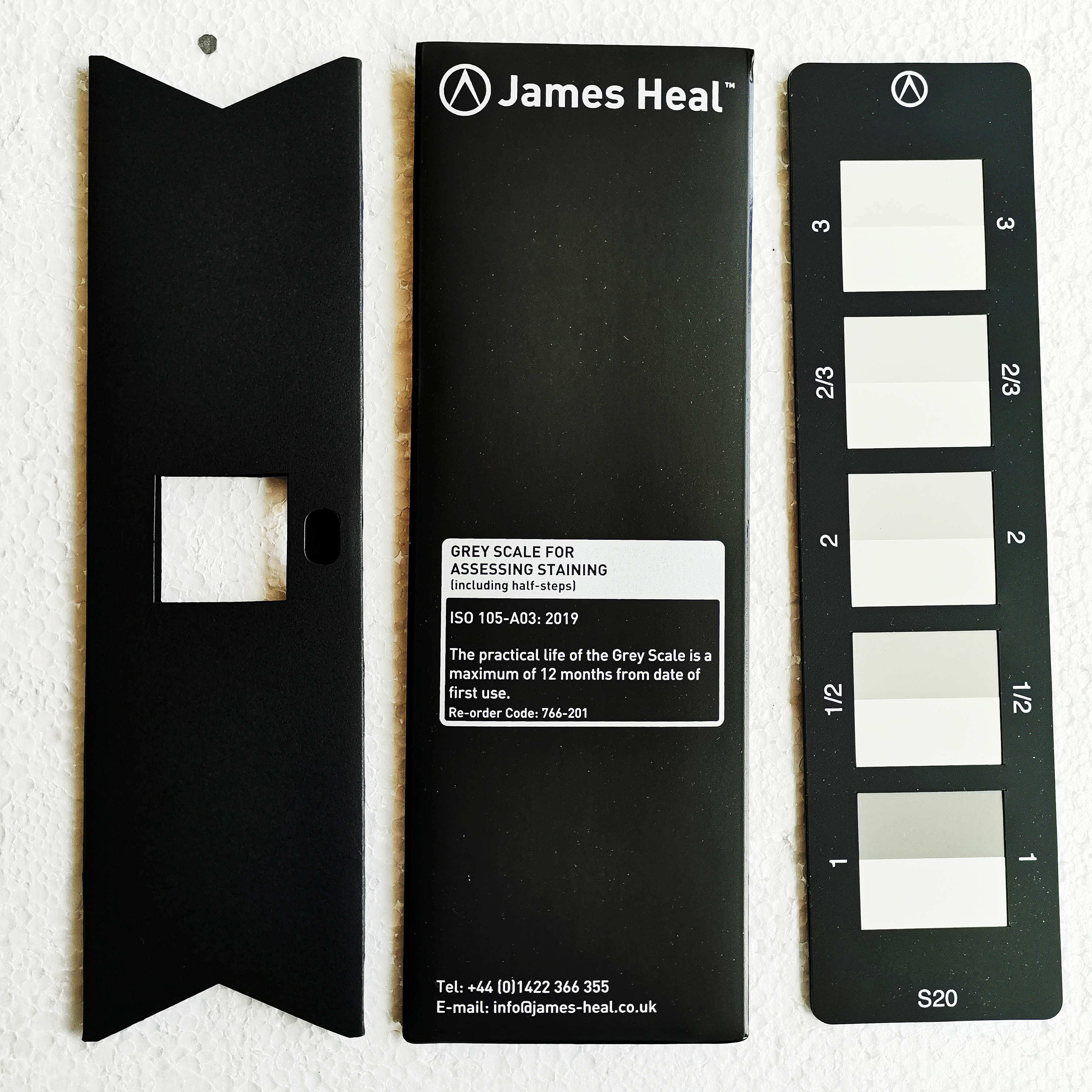 James766-201 Standard stained gray card SDC viscous rating card ISO 105 gray card A03 gray card