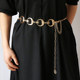 Metal Moon Waist Chain Women's Skirt Trendy Accessories for Hot Girls