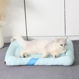 Шелковый охлаждающий коврик для сна, съёмный летний ковер